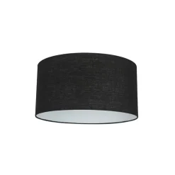 Stofflampenschirm schwarz 50/50/25