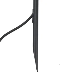 Strahler schwarz 80cm inkl. LED Verstellbar IP65 inkl. Kabel und Stecker - Carl