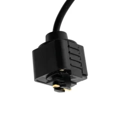 Stromzufuhr mit quadratischer Montageplatte für 1-phasige Schiene schwarz - Iconic