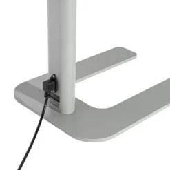 Tageslicht-Stehleuchte Grau Quadratisch inkl. LED und Dimmer - Guzo