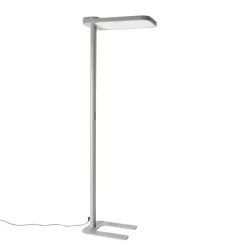 Tageslicht-Stehleuchte Grau Quadratisch inkl. LED und Dimmer - Guzo