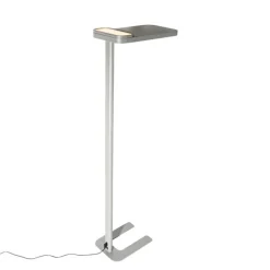 Tageslicht-Stehleuchte Grau Quadratisch inkl. LED und Dimmer - Guzo