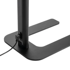 Tageslicht-Stehleuchte Schwarz Quadratisch inkl. LED und Dimmer - Guzo