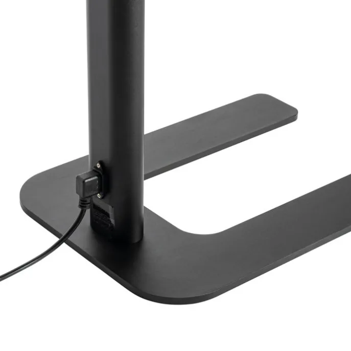 Tageslicht-Stehleuchte Schwarz Quadratisch inkl. LED und Dimmer - Guzo