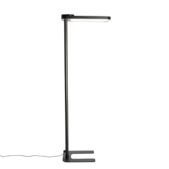 Tageslicht-Stehleuchte Schwarz Quadratisch inkl. LED und Dimmer - Guzo