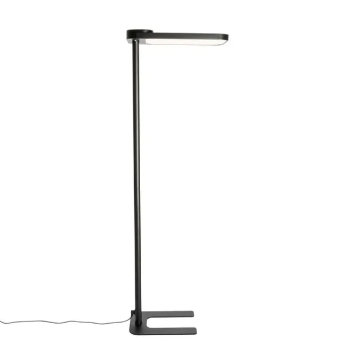 Tageslicht-Stehleuchte Schwarz Quadratisch inkl. LED und Dimmer - Guzo