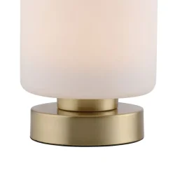 Tischleuchte aus Messing inkl. LED 3-stufig dimmbar mit Touch - Mirko