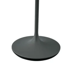 Tischleuchte Dunkelgrau inkl. LED IP65 Wiederaufladbar mit Ladestation - Bass