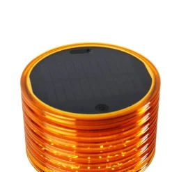 Tischleuchte Orange Kunststoff inkl. LED Solar Wiederaufladbar IP44 - Ambar