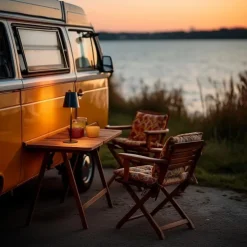 Tischleuchte Schwarz Inkl. Dimmbarer und Wiederaufladbarer LED IP54 - Murdock