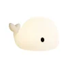 Tischleuchte Weiß 30cm inkl. LED Dimmbar IP54 Wiederaufladbar - Baby Whale