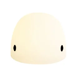 Tischleuchte Weiß 30cm inkl. LED Dimmbar IP54 Wiederaufladbar - Baby Whale