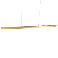 Verstellbare Messing Hängelampe dimm to warm inkl. LED - Juliet