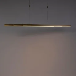 Verstellbare Messing Hängelampe dimm to warm inkl. LED - Juliet