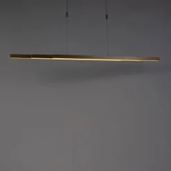 Verstellbare Messing Hängelampe dimm to warm inkl. LED - Juliet