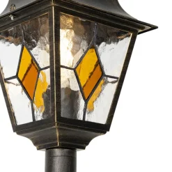 Vintage Außenlaterne antikgold 120 cm - Antigua