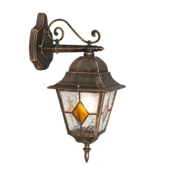 Vintage Außenwandlaterne Bronze - Antigua Down