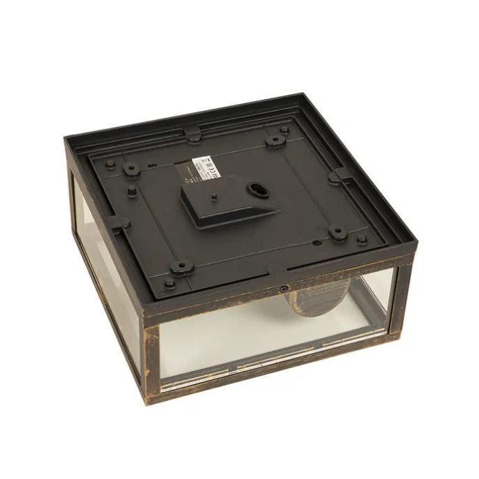 Vintage Deckenleuchte Antikgold IP44 2-flammig - Charlois