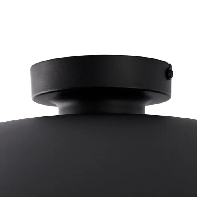 Vintage Deckenleuchte schwarz mit Gold 60 cm - Emilienne Novo