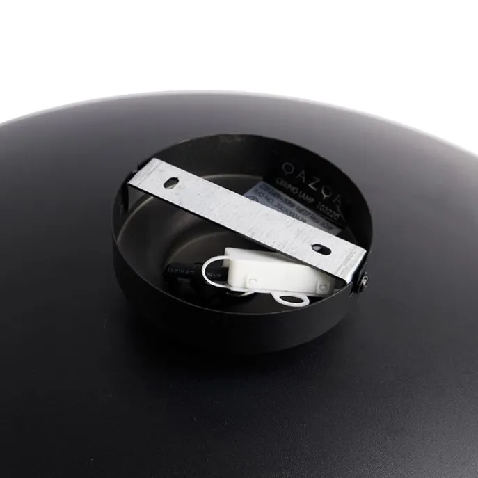 Vintage Deckenleuchte schwarz mit Gold 60 cm - Emilienne Novo