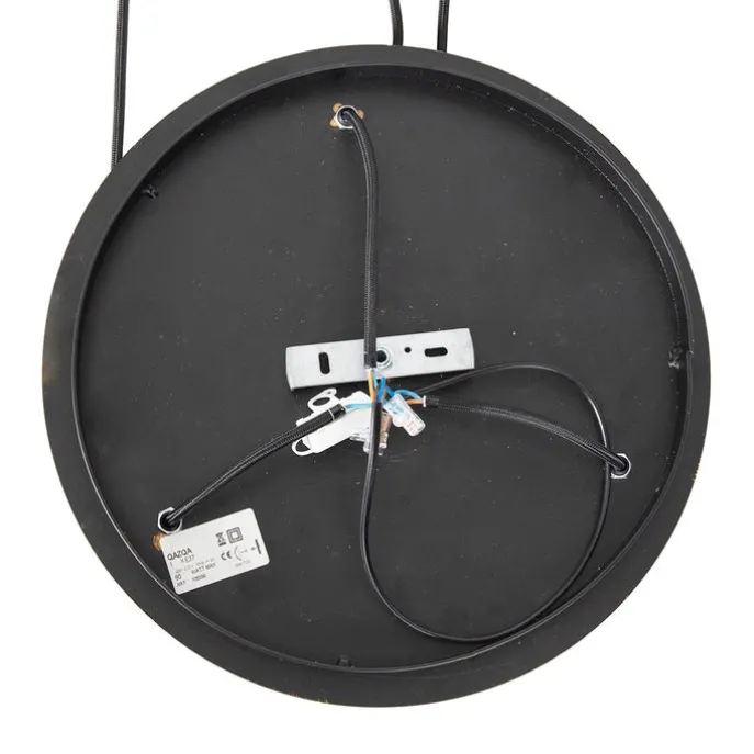 Vintage Hängelampe Antik Gold rund 3-flammig - Linde