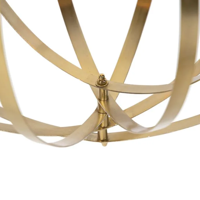 Vintage Messing Drehbare Hängelampe - Rings