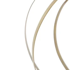 Vintage Messing Drehbare Hängelampe - Rings