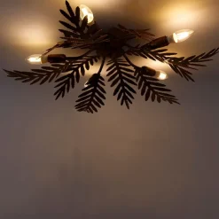 Vintage Smart Deckenleuchte Gold 70 cm inkl. 5 WiFi B35 - Botanica