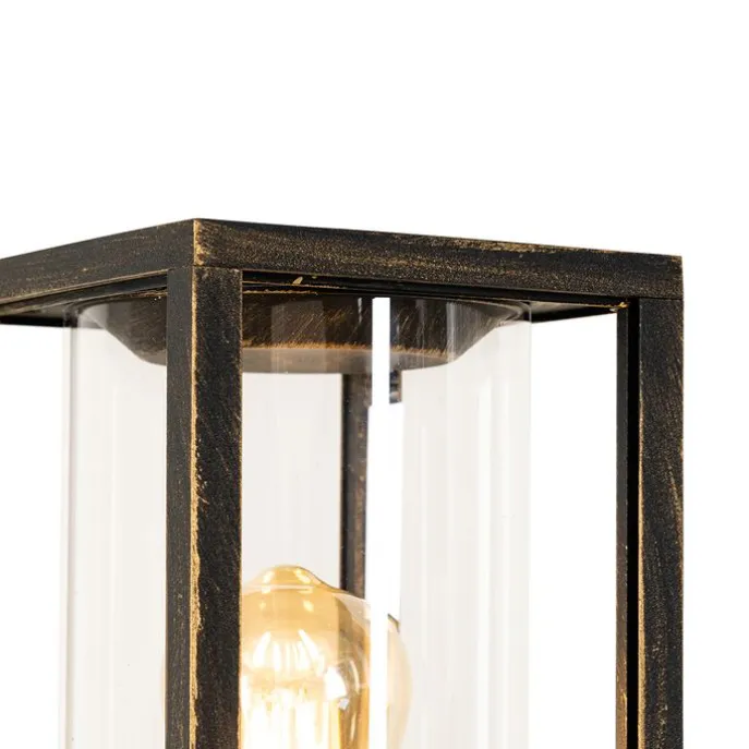 Vintage stehende Außenlampe Antikgold 100 cm IP44 - Charlois