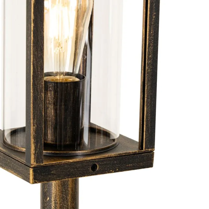 Vintage stehende Außenlampe Antikgold 100 cm IP44 - Charlois