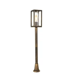 Vintage stehende Außenlampe Antikgold 100 cm IP44 - Charlois