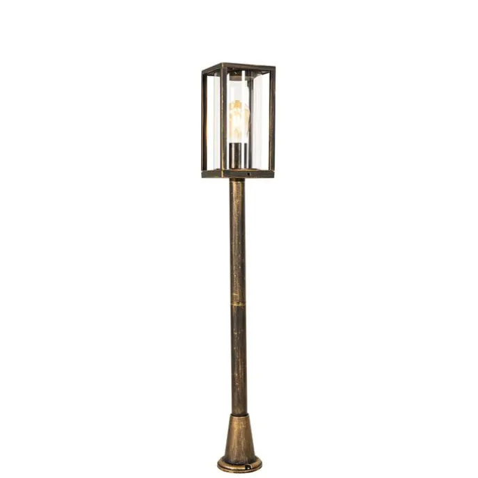 Vintage stehende Außenlampe Antikgold 100 cm IP44 - Charlois