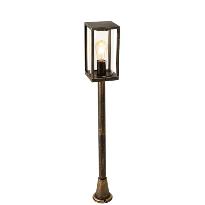 Vintage stehende Außenlampe Antikgold 100 cm IP44 - Charlois