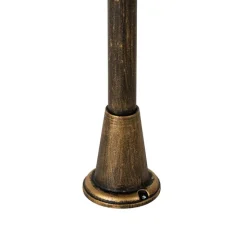 Vintage stehende Außenlampe Antikgold 100 cm IP44 - Charlois