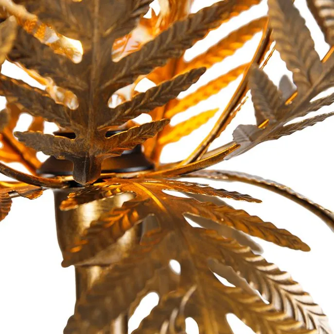 Vintage Stehlampe Gold - Botanica Simplo