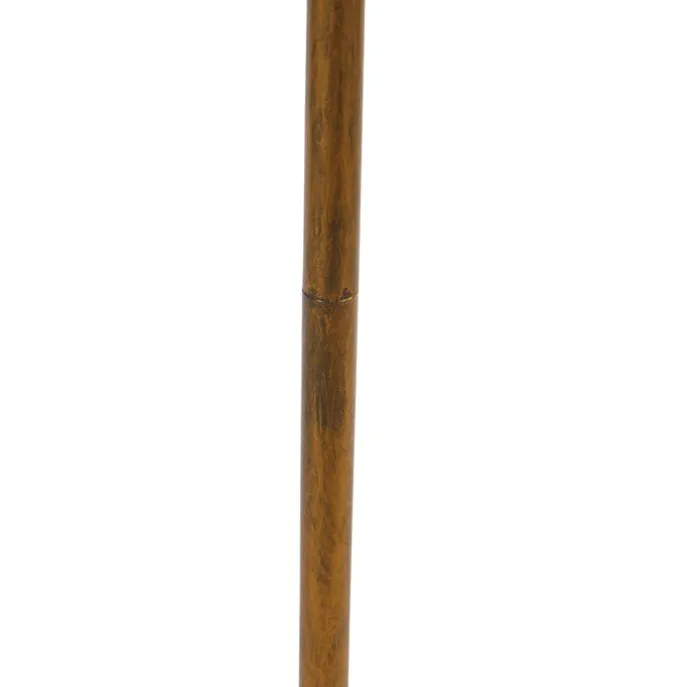 Vintage Stehlampe Gold 2-Licht - Botanica