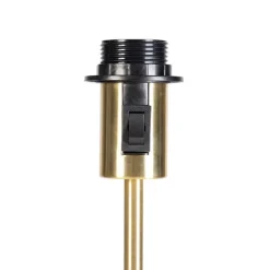 Vintage Stehleuchte verstellbar Gold / Messing - Parte