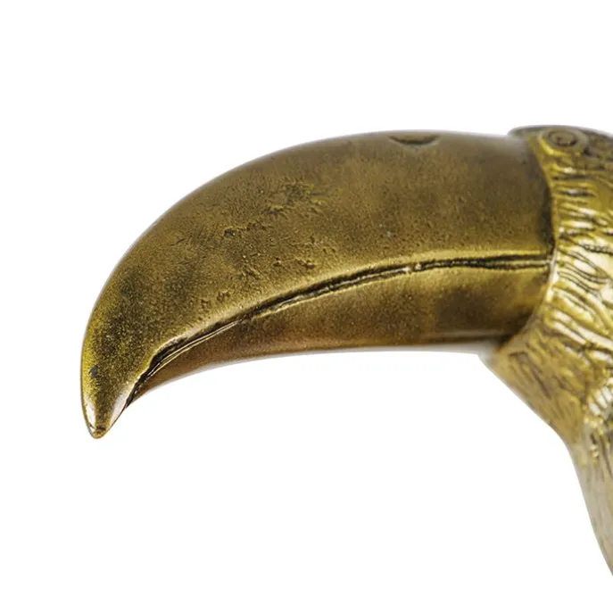 Vintage Wandlampe Messing - Tucan