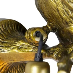 Vintage Wandlampe Messing - Tucan