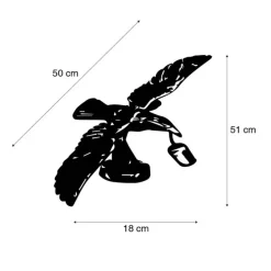 Vintage Wandlampe Messing - Fugl