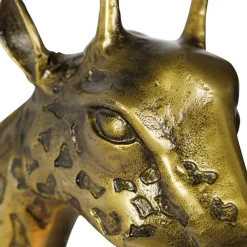 Vintage Wandlampe Messing - Giraffe