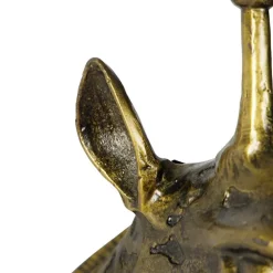 Vintage Wandlampe Messing - Giraffe