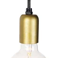 Vintage Wandlampe Messing - Giraffe