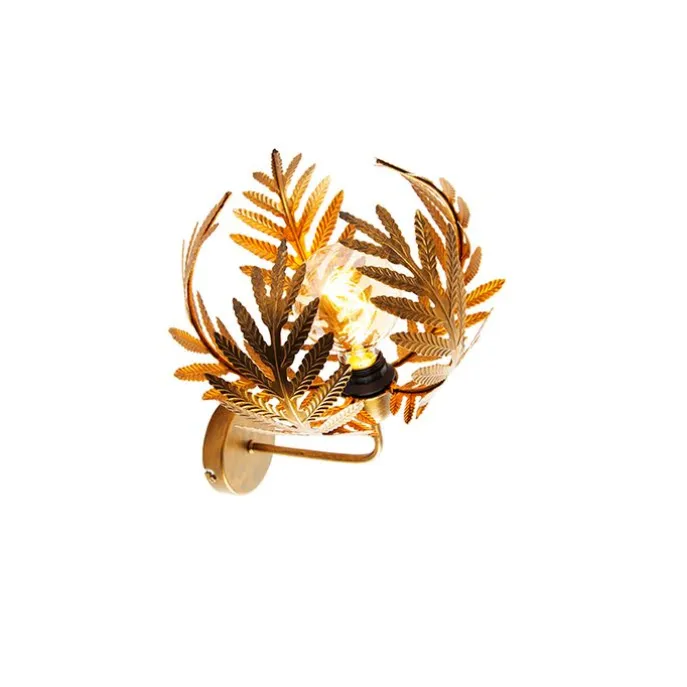 Vintage Wandleuchte Gold - Botanica