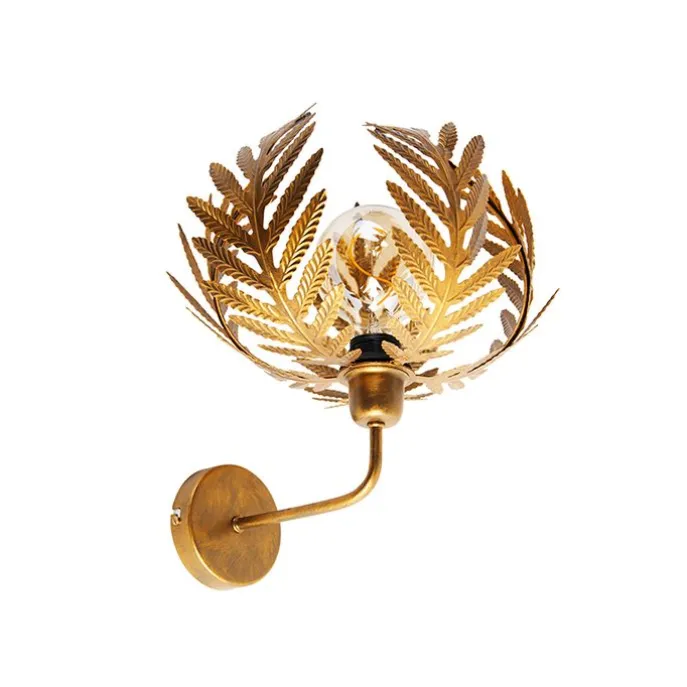 Vintage Wandleuchte Gold - Botanica