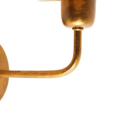 Vintage Wandleuchte Gold - Botanica