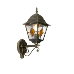 Vintage-Wandlaterne für den Außenbereich, antikgolden – Antigua Up