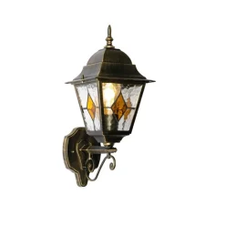 Vintage-Wandlaterne für den Außenbereich, antikgolden – Antigua Up