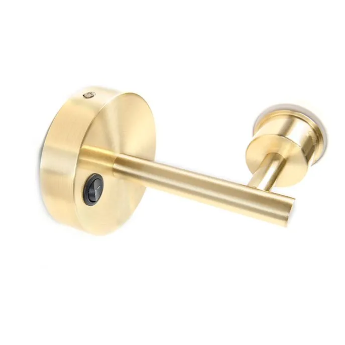 Wandleuchte Gold mit Schalter 1 Licht - Combi