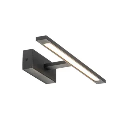 Wandleuchte schwarz 41,5 cm inkl. LED IP44 - Jerre